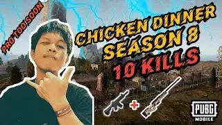CHICKEN DINNER DI SEASON 8 - PUBG MOBILE INDONESIA #TopGlobalTooSoon