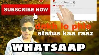 WhatsApp status kese bnay / how to make full screen WhatsApp status video//  simple additng //