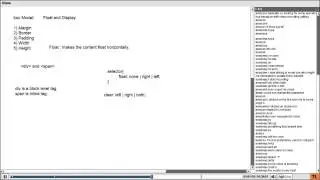 CSS Float and Display Properties part 2/3