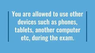 Experience using Inspera proctored exam app
