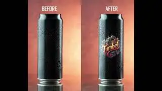 How to mockup can in Photoshop | PHOTOSHOP TUTORIAL