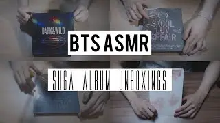 [BTS ASMR] Suga's Album Unboxings