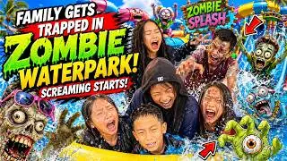 Family Gets Trapped in Zombie Waterpark - Screaming Starts!