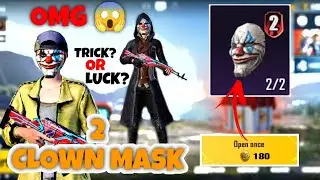 Free S2 Clown Mask | I Got 2 Clown Mask 😱 Lucky Or Trick?