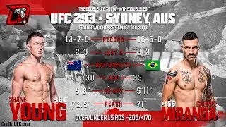 Shane Young vs. Gabriel Miranda UFC 293 Fight Breakdown