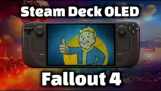 FallOut 4 Steam Deck OLED Performance - MINDBLOWING FPS!