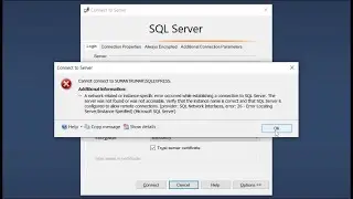 How to Fix SQL Server “A Network-Related or Instance-Specific Error Occurred” | Troubleshooting