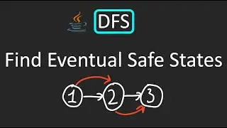 LeetCode - 802. Find Eventual Safe States | DFS | Java
