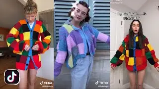 TIKTOK CROCHET COMPILATION (harry styles cardigan)