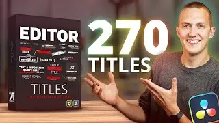 The BEST Title Pack for DaVinci Resolve!