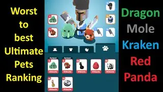 Eatventure Ultimate pets ranking (Worst to best)