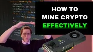 HOW TO MINE CRYPTOCURRENCIES EFFECTIVELY