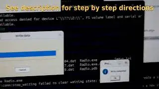 Updating the Baofeng 5RH Pro firmware (to 2.0.9) on Linux with Wine