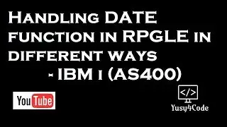 How to handle %Date function in RPGLE
