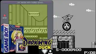 Darkwing Duck (ENG) на Game Boy БЕЗ СМЕРТЕЙ прохождение - Darkwing Duck on Game Boy walkthrough