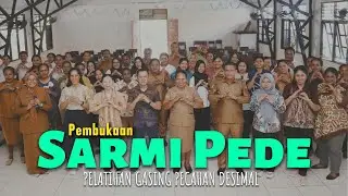 Pelatihan Sarmi PEDE: Pembukaan