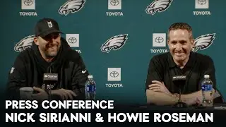 Nick Sirianni & Howie Roseman Meet Before the 2024 NFL Draft