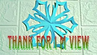 Membuat 5 pola dekorasi //easy decorative paper chain ideas//DIY paper cutting decorations