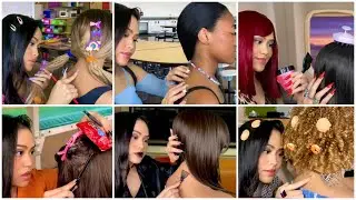 ASMR TINGLY Preview Compilation | Hair Play, Scalp & Back Scratch, Personal Attention Roleplays, Gum