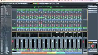 Nuendo 7 Mix Console Overview