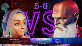 SF6 - FT5 - Mike Vega (Lily) Vs Ngati (Dhalsim)