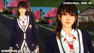 Nanami - Autumn School Wear - GTA SA Mod | PC / Android