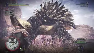 Monster Hunter: World Beta Nergigante hunt with Randoms! Heavy Bowgun Gameplay
