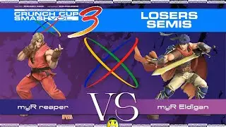 Crunch Cup Vol.3 - myR Eldigan vs myR reaper - Losers Semi-Finals