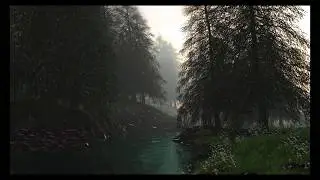 Creating river scene using c4d and arnold render/c4dtoa
