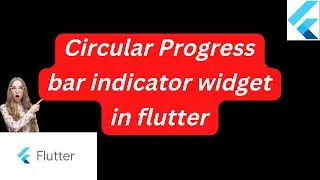 circular progress indicator widget in flutter