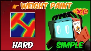 Blender Weight Painting Made Simple for Beginners
