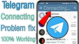 Telegram connecting Problem Solution || How To Fix Connecting Problem In Telegram