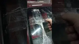 вклеил лобовое ауди 80 б4