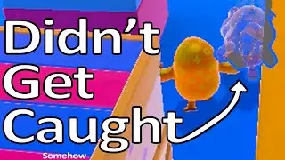 I Can't Believe The Guardian Didn't Catch Me - Fall Guys Sweet Thieves Gameplay Highlight