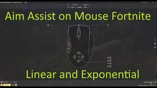 How to get AIM ASSIST on KEYBOARD & MOUSE in Fortnite: linear & exponential configs. Two configs.