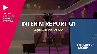 Embracer Group Interim Report Q1 April–June 2022