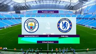 Manchester City vs Chelsea | Etihad Stadium | 2020-21 Premier League | PES 2021