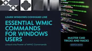 wmic: Command Prompt 