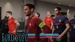 France V Switzerland Euro 2020 Rd.16 Simulation