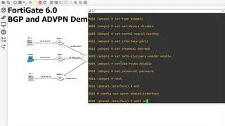 3. Configuring IBGP Route Reflector, ADVPN on a Hub and Spoke Topology FortiGate 6.0.0