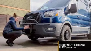 Ford Transit Nudge Bar Installation