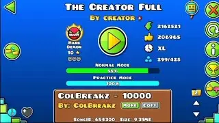 THE CREATOR FULL. geometry dash 2.11