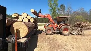 Log bolsters on my gooseneck | what and how they attach