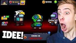 AMONG US MODUS in Brawl Stars! 😲 *REAKTION*