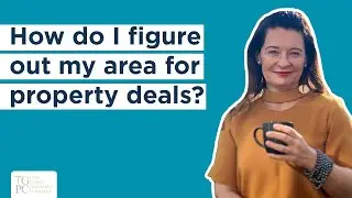 How do I figure out my area for property deals?