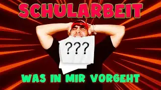 SCHULARBEIT - WAS IN MIR VORGEHT😂 | AlpaySanti