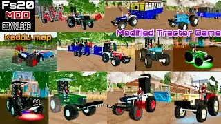 Farming Simulator 2020 Mods Indian Tractor | Fs20 All New Indian Tractor Mod | Indian Tractor Game