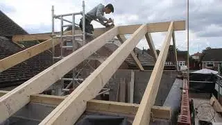 Beat the rain, get the roof on!