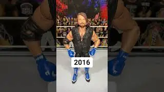 AJ Styles WWE Figure Evolution!