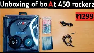 Unboxing of boAt rockerz 450R🔥| secret Box